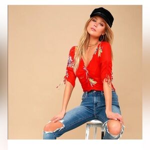 Free People Love to Love Crop Top